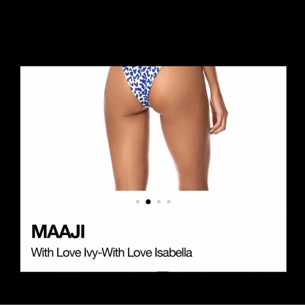 Maaji Side Tie Reversible  Bikini Bottoms. - Picture 10 of 10